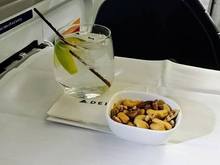 Nuts and beverages to start