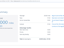 On the payment page
