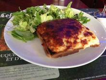Croque Monsieur at French bistro on Sunday 5.50 Euro