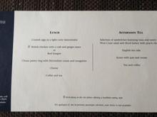 World Traveller Menu