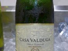 the "champagne": Casa Valduga Arte Espumante Elegance Demi-Sec.