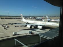 View from AA CDG Lounge