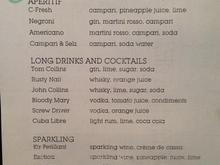 Club Lounge Happy Hour drinks