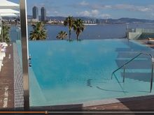 Pool with a view.