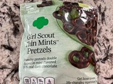 Girl Scout Thin Mint Pretzels