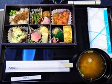 More substantial example. Akita flight in prime dinner time. 