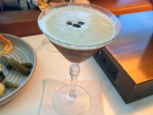 Not quite Centurion Speakeasy level, but hit the spot after a 7.5 hour flight. 