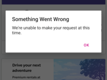 And the every time clicking on OK the reservation will open.