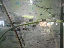 Finally, here is the official station map that is on display today.