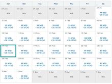 Looks like availability everyday!
