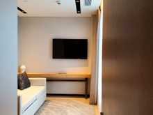 Den with pullout couch