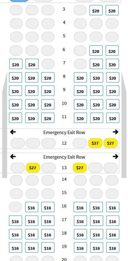 spirit airlines charge for seat assignment