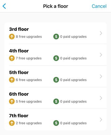 Lots of availability at T-24.