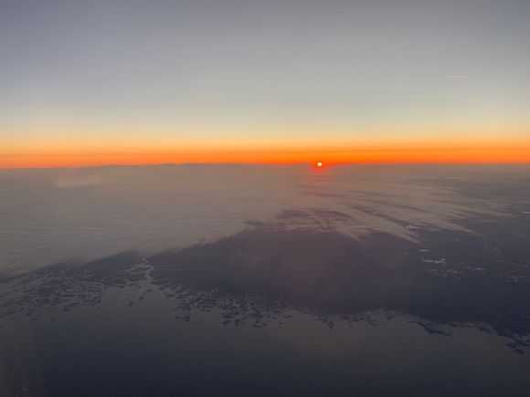 Sunrise over Gulf of Mexico