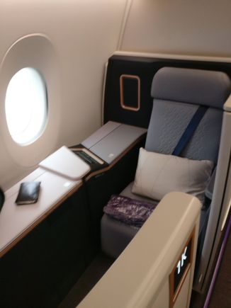 1st class seat 1K