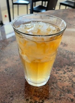 Arnold Palmer - China Mist passion fruit tea and home made Splenda Lemonade