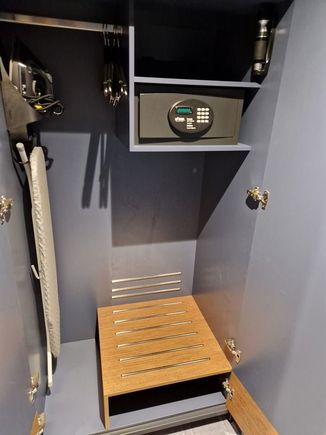 Safe and iron