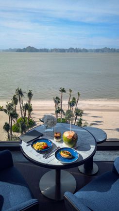 Favorite seat during breakfast 