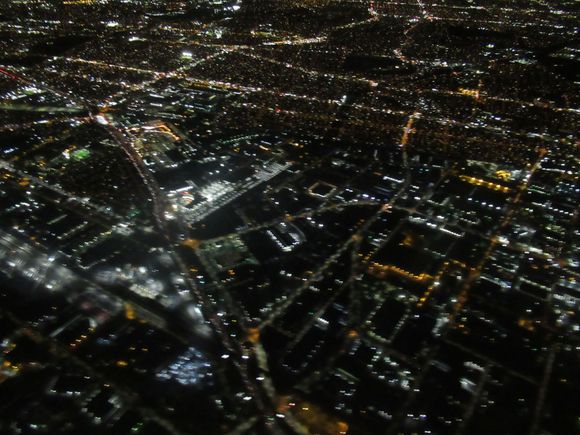 Lights of the Los Angeles area 