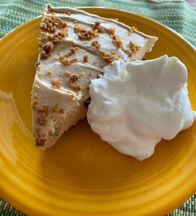Speculoos Cookie Butter Pie for dessert