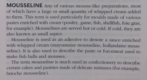 The definition from my Larousse. Does this tally with what you were served OP?