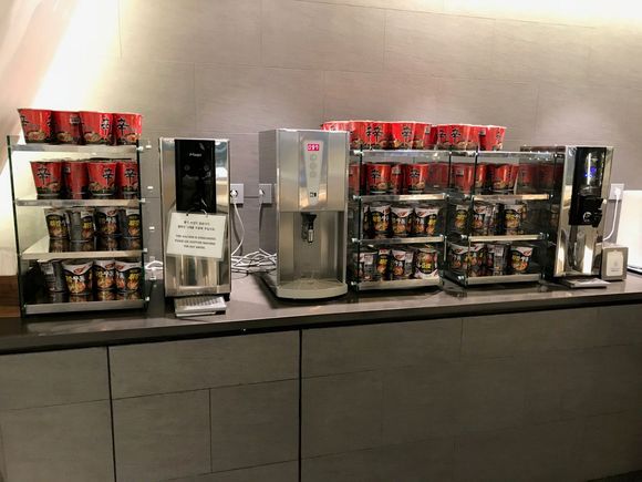 Cup ramen selection