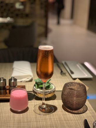 Rose bandung drink. 