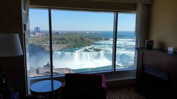 View from the bed