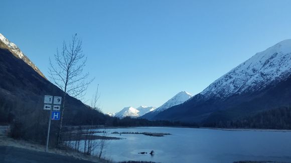 I heard somewhere this is the most photographed location in Alaska.