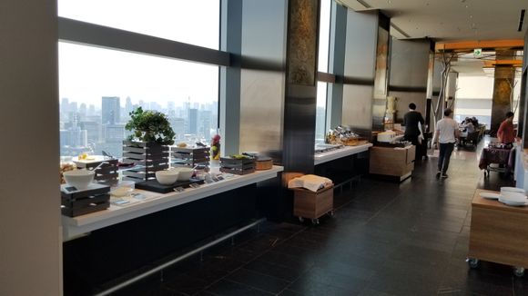 Oasis Garden breakfast cold spread/pastries