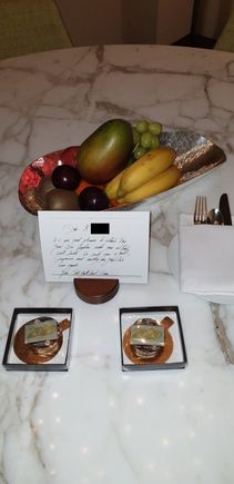 Welcome amenity