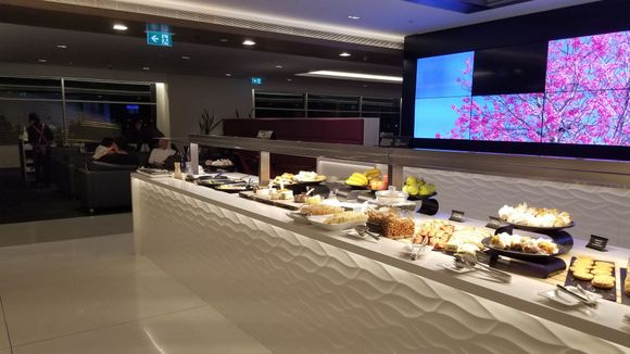 Buffet spread