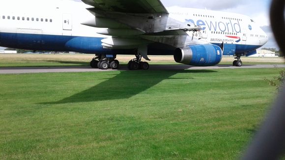 CIVL at Kemble on Sunday.  You'll note that not only has she already lost an engine but has also had someone in stealing the suitcases.