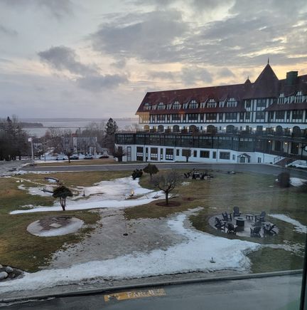 View from Exec Suite towards main building
