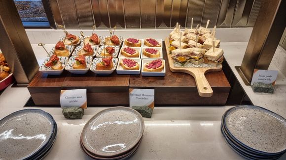 Very tasty food for afternoon tea and evenings. Lots of variety, quality ingredients, and well-presented.