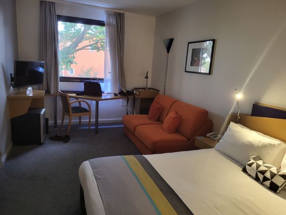 The room, taken from the entrance.