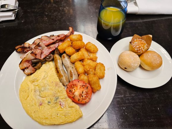 Breakfast buffet