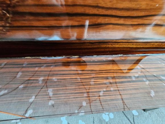 old worn furniture
