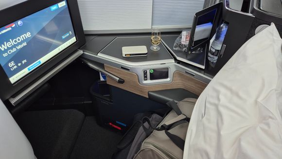 In the mini cabin. 