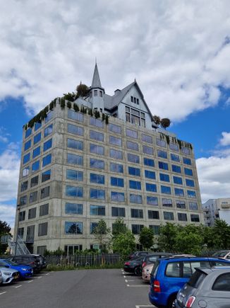 The hotel from nearby