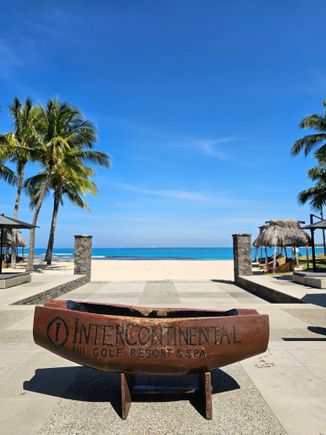 Beach entrance