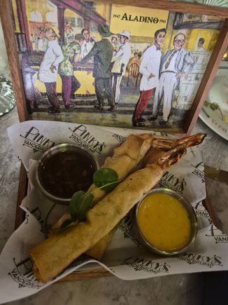 Shrimp cigars