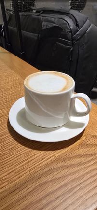 At least the flat White was good