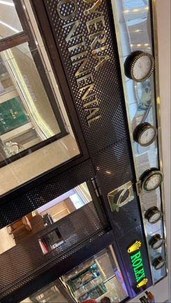 Rollie in the mall