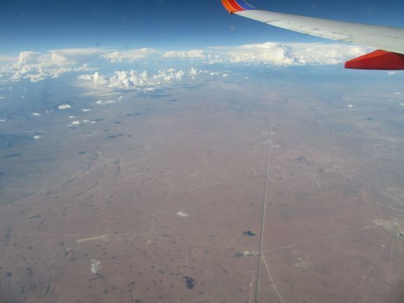 US Highway 54 in southern New Mexico