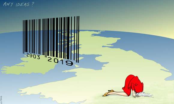 
May's plan for the Irish border