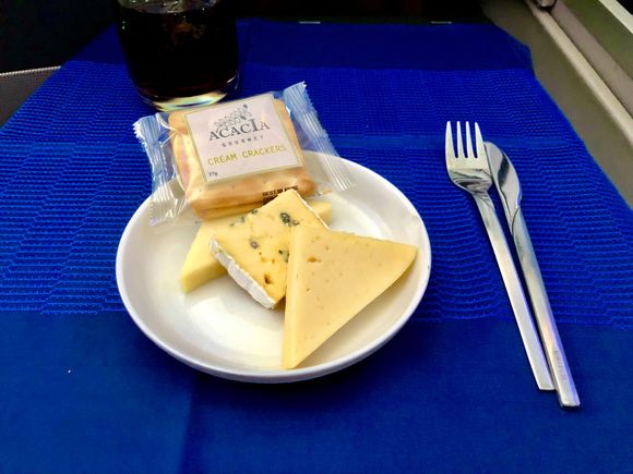 Very spartan cheese plate 