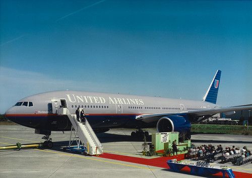 N767UA delivery acceptance ceremony