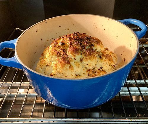 Roasted cauliflower 