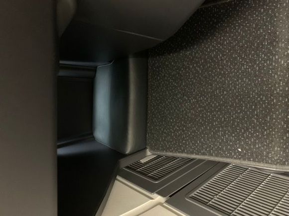 Footwell for 2A, slightly larger and definitely higher than the old one